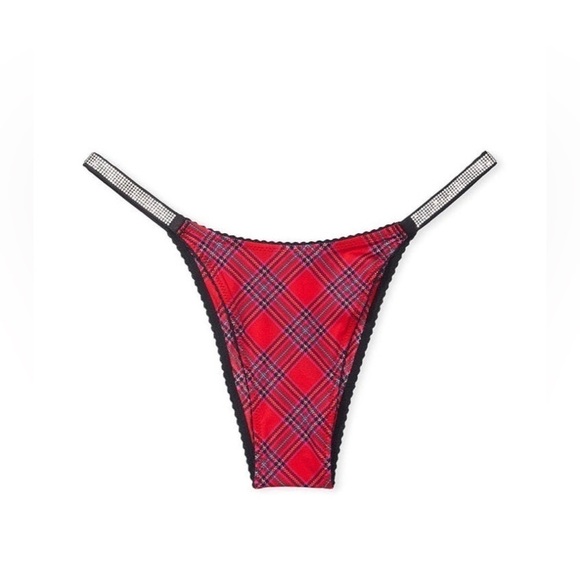 2 pc Victoria’s Secret Bombshell Add 2 Cups Rhinestone corset +matching … - Picture 7 of 10